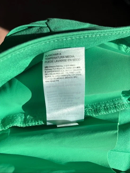 Chico's Emerald Green Slim Ankle Pants - Picture 6 of 6